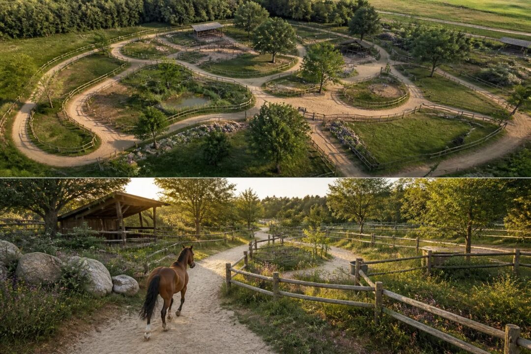 découvrez la méthode complète et détaillée pour créer un paddock paradise étape par étape, afin d'améliorer le bien-être et la liberté de vos chevaux.