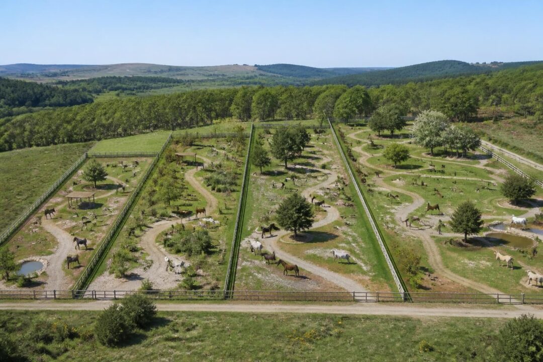 découvrez comment la taille de votre paddock paradise, de 1000 à 5000 m², influence réellement le bien-être et l'aménagement de vos chevaux.