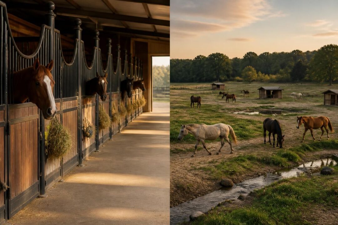 découvrez les différences entre l'écurie active et le paddock paradise, deux systèmes d'hébergement pour chevaux favorisant leur bien-être et leur activité.